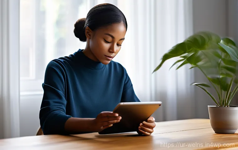 마인드풀니스 앱의 효과 분석 - **Prompt 1: A Serene Digital Escape**
    "A person, appearing peaceful and focused, is seated comfo...